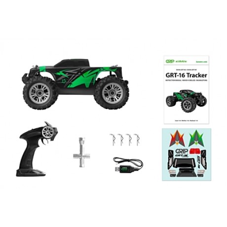 KAVAN GRT-16 Tracker 4WD 1/16 Monster Truck RTR (Green)