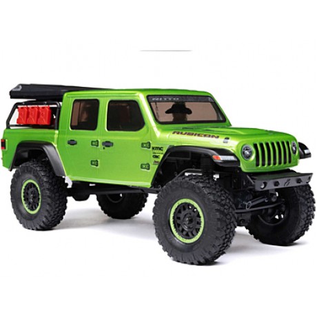 AXIAL 1/24 SCX24 Jeep Gladiator 4WD Rock Crawler Brushed RTR (Green)
