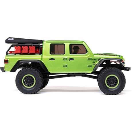 AXIAL 1/24 SCX24 Jeep Gladiator 4WD Rock Crawler Brushed RTR (Green)