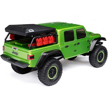 AXIAL 1/24 SCX24 Jeep Gladiator 4WD Rock Crawler Brushed RTR (Green)