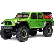 AXIAL 1/24 SCX24 Jeep Gladiator 4WD Rock Crawler Brushed RTR (Green)