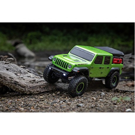 AXIAL 1/24 SCX24 Jeep Gladiator 4WD Rock Crawler Brushed RTR (Green)