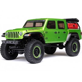 AXIAL 1/24 SCX24 Jeep Gladiator 4WD Rock Crawler Brushed RTR (Green) 