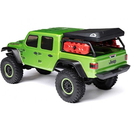 AXIAL 1/24 SCX24 Jeep Gladiator 4WD Rock Crawler Brushed RTR (Green)