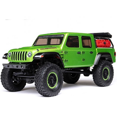AXIAL 1/24 SCX24 Jeep Gladiator 4WD Rock Crawler Brushed RTR (Green)