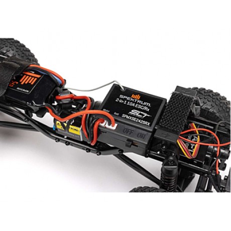 AXIAL 1/24 SCX24 Jeep Gladiator 4WD Rock Crawler Brushed RTR (White)