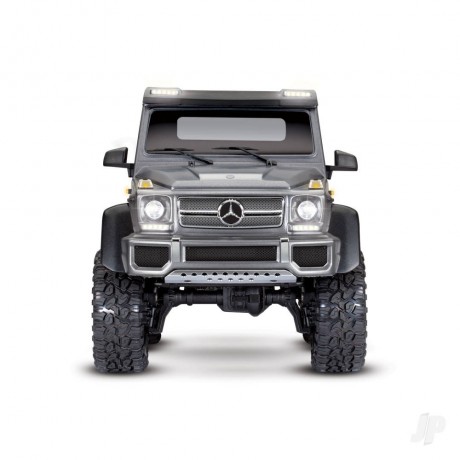 TRAXXAS Mercedes-Benz G63 AMG 6x6 RTR Licht 1/10 Scale-Crawler Brushed SILVER