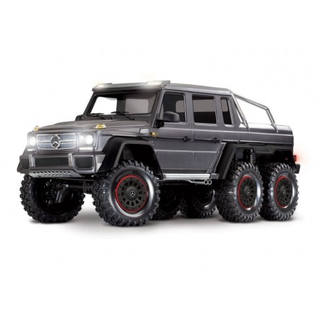 TRAXXAS Mercedes-Benz G63 AMG 6x6 RTR Licht 1/10 Scale-Crawler Brushed SILVER