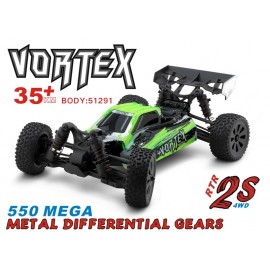 HSP Vortex 1/10 2.4 GHz Brushed Buggy RTR (Green) 