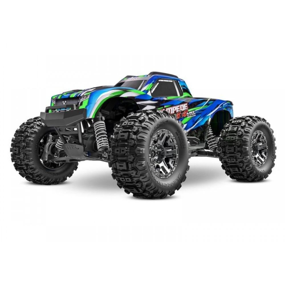 TRAXXAS Stampede 4x4 VXL HD GREEN 1/10 Monster Truck RTR Brushless 