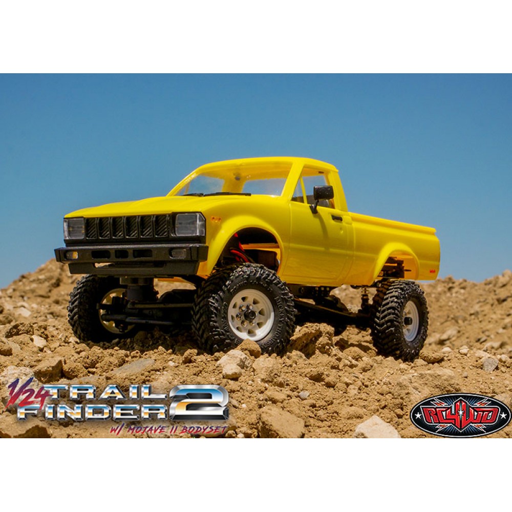 RC4WD 1/24 Trail Finder 2 RTR w/ Mojave II Hard Body Set (Yellow)