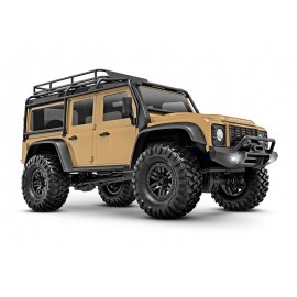 TRAXXAS TRX-4M LR Defender 4x4 tan 1/18 Crawler RTR Brushed with battery and USB charger