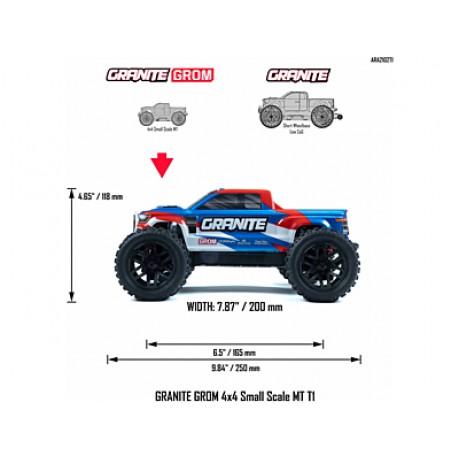 ARRMA Granite Grom 1/18 4WD Smart RTR (Green)