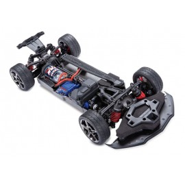 TRAXXAS 4Tec 3.0 Corvette C8 BLACK 1/9 sports car RTR Brushed 