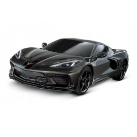 TRAXXAS 4Tec 3.0 Corvette C8 BLACK 1/9 sports car RTR Brushed