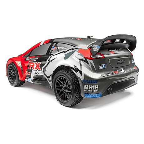 MAVERICK STRADA RED RX 1/10 4WD ELECTRIC RALLY CAR