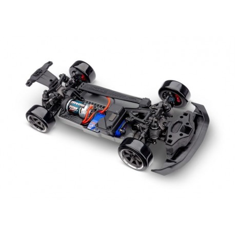 TRAXXAS 4-TEC Ford Mustang white 1/10 Drift RTR Brushed