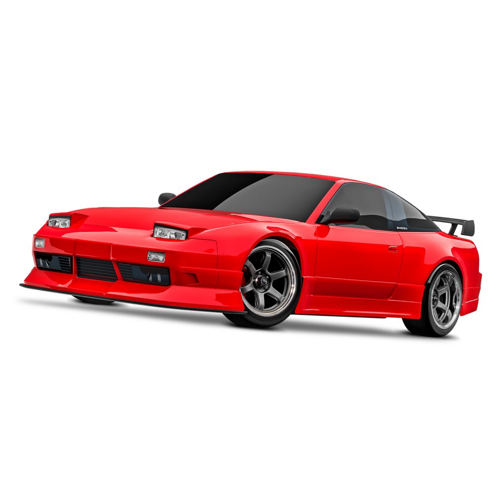 TRAXXAS 4-TEC Nissan 240SX red 1/10 Drift RTR Brushed