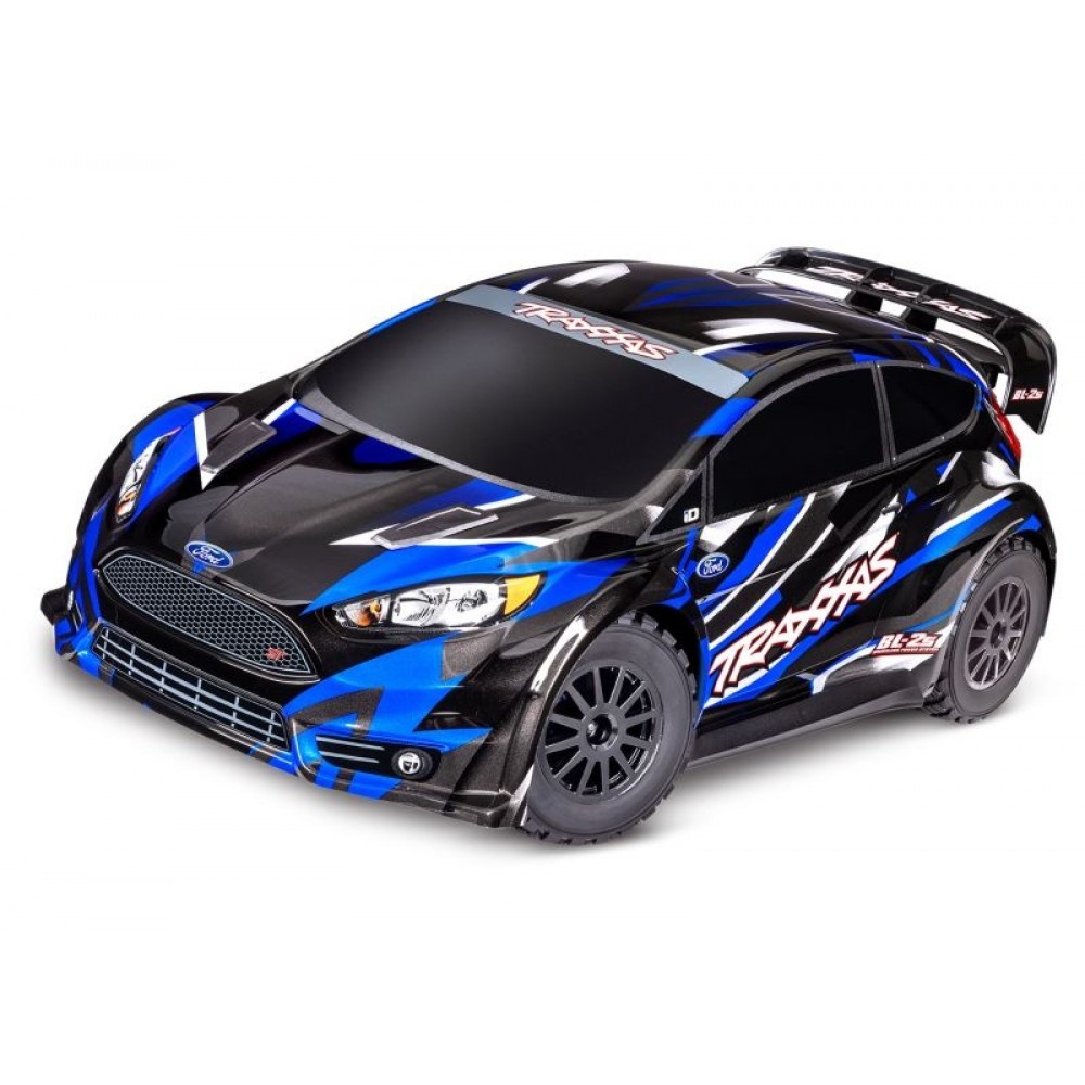 TRAXXAS Ford Fiesta ST 4x4 BL-2S BLUE 1/10 Rally RTR BL-2S Brushless