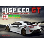 HSP GT 1/10 2.4 GHz Brushed On-road RTR (White)