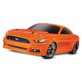 TRAXXAS Ford Mustang GT RTR 2.4Ghz 1/10 AWD Supercar ORANGE 