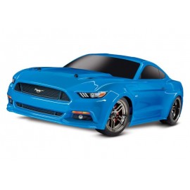 TRAXXAS Ford Mustang GT  RTR 2.4Ghz 1/10 AWD Supercar BLUE 