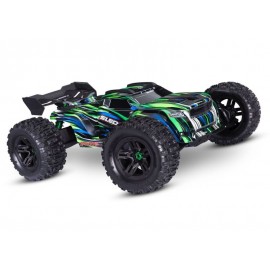 TRAXXAS SLEDGE 4x4 belted GREEN 1/8 Monster Truck RTR Brushless