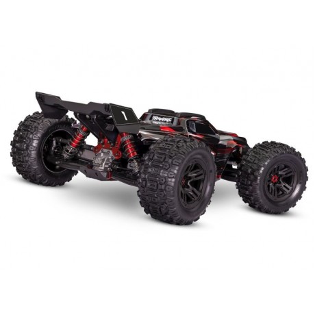 TRAXXAS SLEDGE 4x4 belted RED 1/8 Monster Truck RTR Brushless