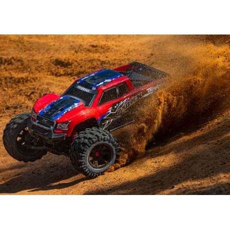 TRAXXAS X-Maxx RED 4x4 VXL RTR 1/7 4WD Monster Truck Brushless BELTED