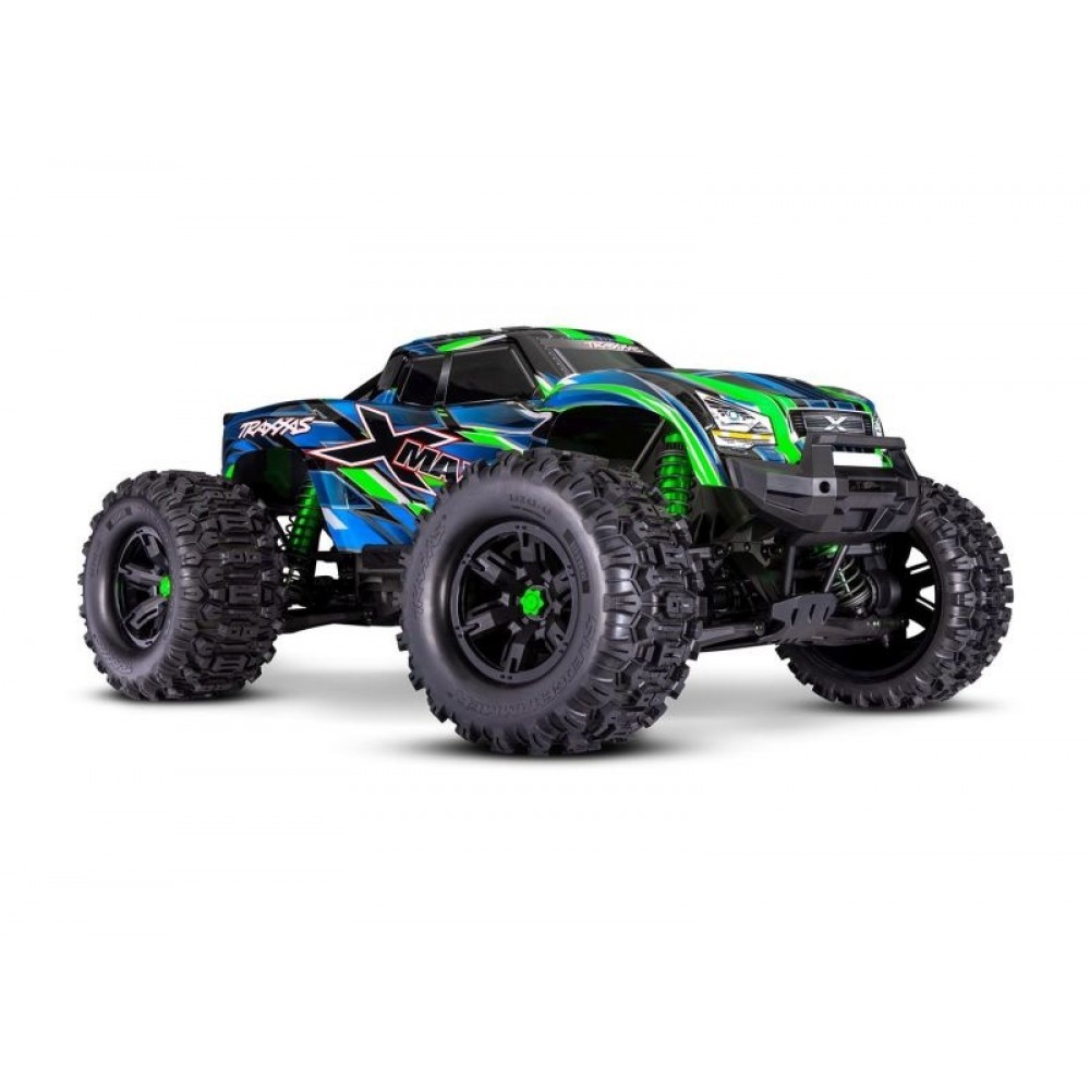 TRAXXAS X-Maxx GREEN 4x4 VXL RTR 1/7 4WD Monster Truck Brushless BELTED