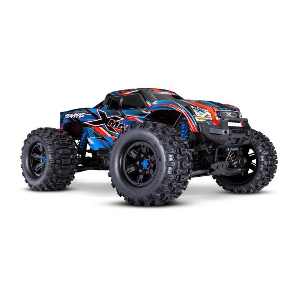 TRAXXAS X-Maxx BLUE 4x4 VXL RTR 1/7 4WD Monster Truck Brushless BELTED