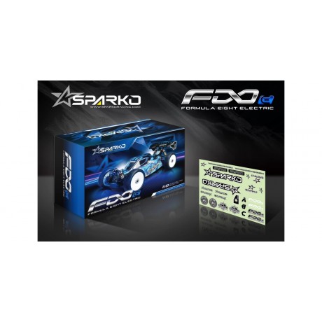 SPARKO F8 1:8 4WD Electric Buggy KIT
