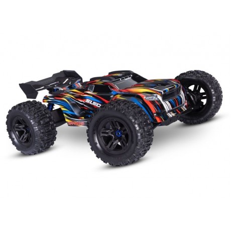 TRAXXAS SLEDGE 4x4 belted BLUE 1/8 Monster Truck RTR Brushless
