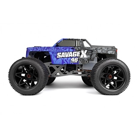 HPI Savage X 4.6 GT-6 Nitro 1/8 RTR (Blue)