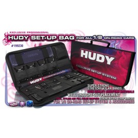 HUDY Set-Up Bag For 1/8 On-Road Cars - Exclusive Edition