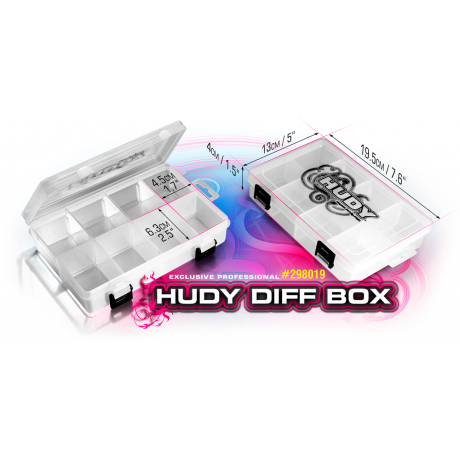 HUDY Diff Box - 8-Compartments