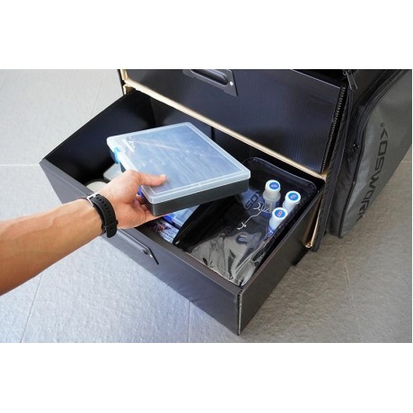 KOSWORK 1:10 RC Dual Drawer Bag (540x350x420mm)