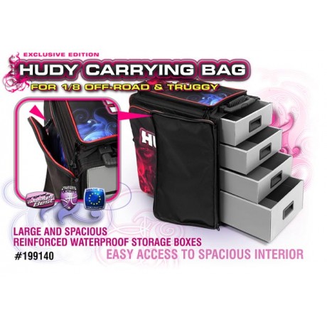 HUDY - 1/8 OFF-ROAD & TRUGGY CARRYING BAG + TOOL BAG