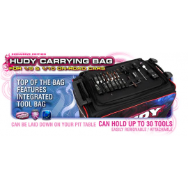 HUDY 1/10 & 1/8 Carrying Bag & Tool Bag - Exclusive Edition 