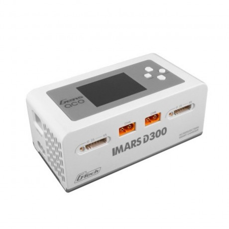 GENS Ace Charger iMars D300 Dual Channel 300W White