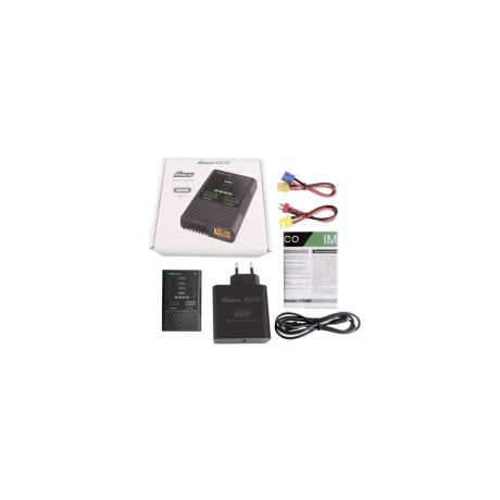 GENS Ace Charger iMars Mini USB-C 2-4S 60W w/65W Adapter