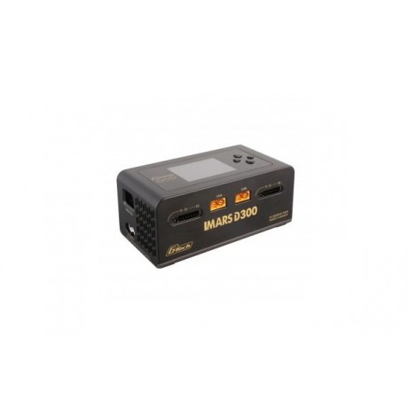 GENS Ace Charger iMars D300 Dual Channel 300W Black