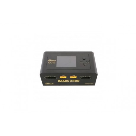 GENS Ace Charger iMars D300 Dual Channel 300W Black