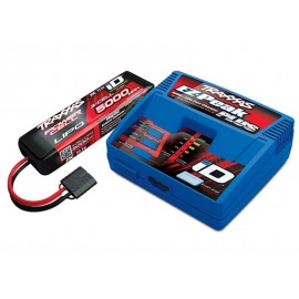 TRAXXAS 2970G-3S Battery/charger completer pack 2872X 5000mAh 11.1V 3-cell 25C LiPo iD battery  