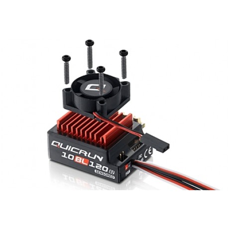 HOBBYWING 30125002 QuicRun 10BL120 G2 BLS Sensored ESC