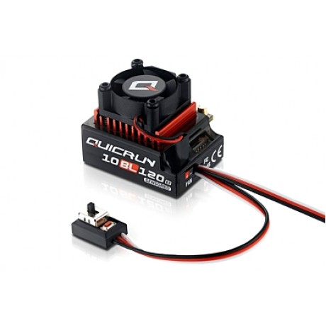 HOBBYWING 30125002 QuicRun 10BL120 G2 BLS Sensored ESC