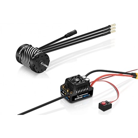 HOBBYWING 38020347 EzRun MAX10 G2 80A ESC/EzRun 3652SD 4100kv G3 Motor