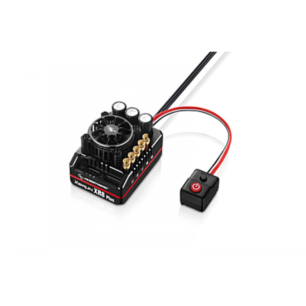 HOBBYWING 30113304 XeRun XR8 Plus G2S Brushless ESC 200A 2-6S LiPo