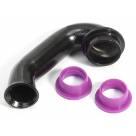 HPI EXHAUST HEADER (R. EXHAUST ENGINE/U SHAPE/SHORT/BLK)