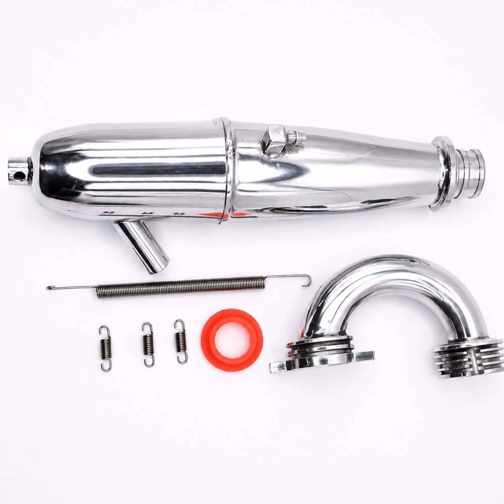 GS EXHAUST PIPE 1/8 WITH SPRINGS              